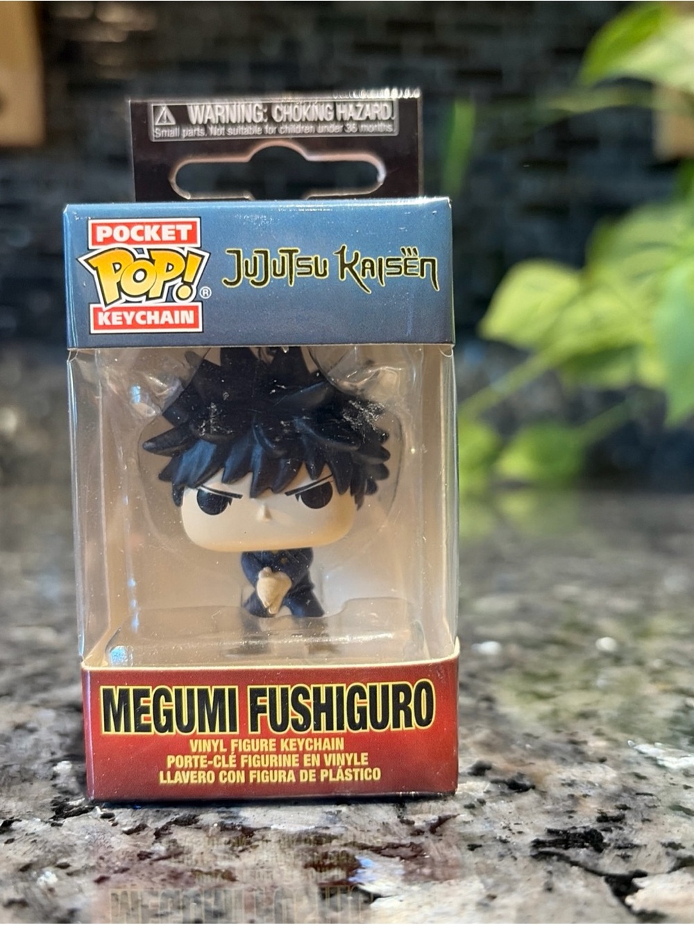 Funko Pocket Pop! Keychain Jujutsu Kaisen Megumi Fushiguro Vinyl Keyring